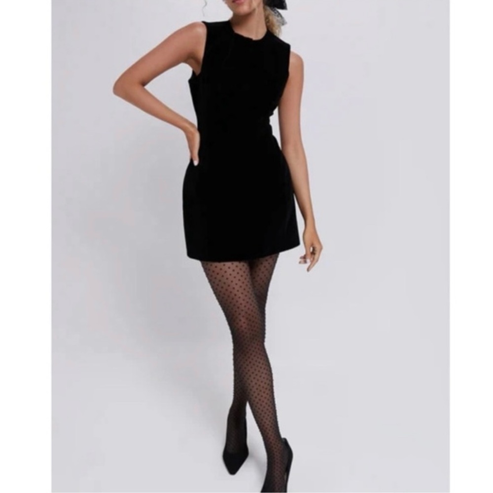 Tuckernuck Black Mini Dress Cora NWT